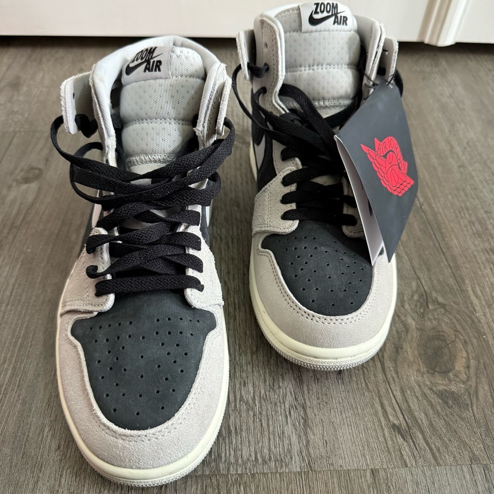 Nike Air Jordan AJ1 Zoom CMFT 2 in Light Iron Ore - Picture 12 of 12
